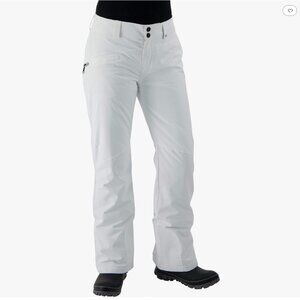 Obermeyer White Malta Pant Size 8S NWT